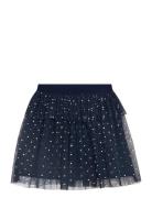 Creamie Skirt Mesh Blå