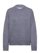 Rosemunde Rwtulip Wool Blend Ls Turtleneck Pl Grå