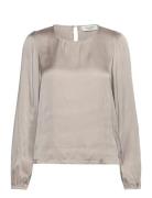Rosemunde Rwmessina Ls Regular Blouse Grå