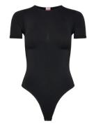 Hunkemöller Smls Hl Cap Sleeve Body Svart