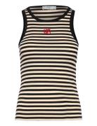 Dante6 Dante6-Monogram Stripe Tanktop Multi/patterned