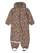 Mikk-line Snow Suit Aop Brun