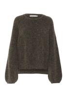 Gestuz Gzalpha Slit Pullover Noos Khaki Green