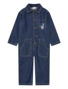 The New Tnstparker Denim Boilersuit Blå
