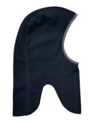 Color Kids Balaclava - Fleece W. Windstop Marinblå