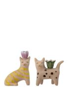 Bloomingville Mamie Candle Holder Brun