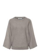 Minus Mstess Knit T-Shirt Grå
