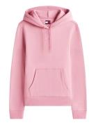 Tommy Jeans Tjw Reg Linear Hoodie Ext Rosa