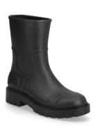 Calvin Klein Mid Rainboot Rubber Svart