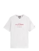Tommy Hilfiger Hilfiger Stack Graphic Tee Vit