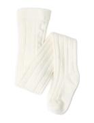Lindex Tights Sg H Cables Vit