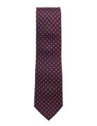 Amanda Christensen Tie & Pocket Square Burgundy
