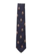 Polo Ralph Lauren Polo Bear Silk Repp Tie Marinblå