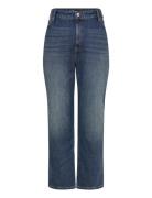 Lauren Women High-Rise Straight Ankle Jean Blå