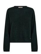 MOS MOSH Mmmape O-Neck Knit Marinblå