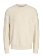 Jack & J S Jjspence Knit Crew Neck Kräm