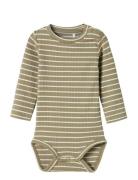 Name It Nbmoconnor Ls Body Khaki Green