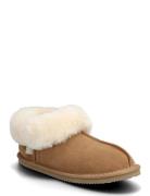 Rosemunde Rhevelyn Leather Closed Ankle Slipp Beige