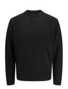 Jack & J S Jjesoho Ollie Knit Crew Neck Sn Svart