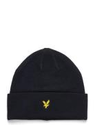 Lyle & Scott Acrylic Beanie Marinblå