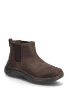 Skechers Women Go Walk Arch Fit 2.0 Boot Classic Charm Brun