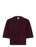 Twist & Tango Madina Short Sleeve Knit Burgundy