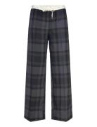Monki Pull On Suiting Trousers Grå