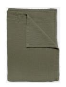 Himla Denise Bedspread Khaki Green