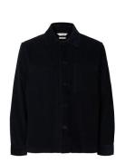 Selected Slhregtate Cord Overshirt Svart