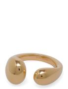 Syster P Bolded Drops Ring Gold Guld