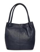 DEPECHE Shopper Marinblå