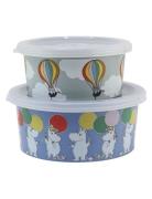 Rätt Start Moomin Festivities, Snackbox, 2-Pack Multi/patterned