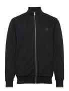 Fred Perry Zip Sweatshirt Svart