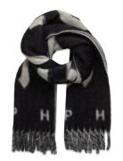 Copenhagen Studios Cph Shawl 13 Wool Mix Chocolate Svart