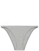 Calvin Klein High Leg Tanga Grå