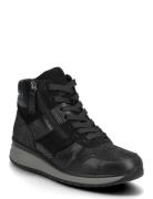 Gabor Sneaker Ankle Boot, "Hallux Valgus" Svart