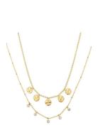 By Jolima Amalfi Double Layer Necklace Guld