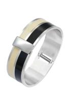 Bud To Rose Studio Enamel Bracelet Ivory/Black Silver