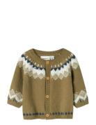 Name It Nbmolan Ls Knit Card Khaki Green
