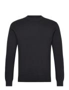 Lindbergh Rib Knitted O-Neck Knit Svart