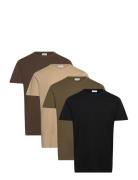 Lindbergh 4Pk Basic Tee S/S Svart