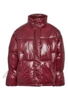 NOISY MAY Nmallie Shiny Puffer Noos Röd