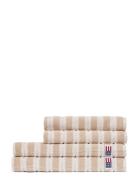 Lexington Home Striped Terry Towel Lt Beige/Off White Beige
