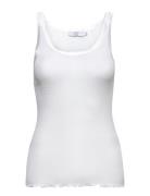 Coster Copenhagen Cc Heart Poppy Silk Camisole Vit