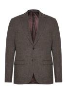 Selected Slhslim-Reed Wool Blz Noos Brun