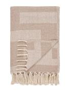 House Nordic Yva - Plaid, Taupe, 130X180 Cm Beige