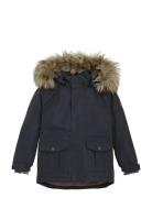 En Fant Jacket Solid Marinblå