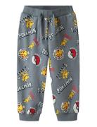 Name It Nmmsilo Pokemon Nreg Sweat Pants Bru Sky Grå