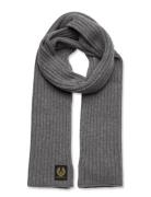 Belstaff Watch Scarf Black Grå