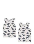 That's Mine Emil Tanktop 2-Pack Vit